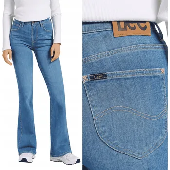 Dámské džíny Lee Breese dámské džíny bootcut velikost 30/31