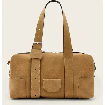 Kabelka Semišová kabelka AllSaints ARES W257XE hnědá 82X, vel. ONE SIZE