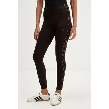 Dámské oblečení Legíny adidas KA2793 hnědá 89X, vel. S