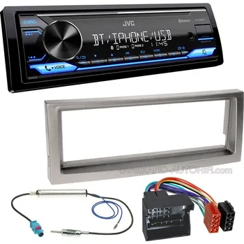 Audio Autorádio CITROEN C5 2005-2007 JVC KD-X382BT Bluetooth s instalační sadou
