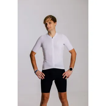 cyklistický dres Cyklistický dres Prawie.PRO M bílý