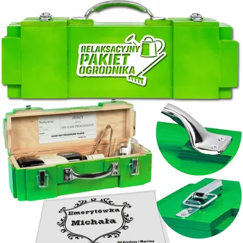 Obraz Dárek pro ZAHRADNÍKA k 18-99. narozeninám Krabička na alkohol + věnování