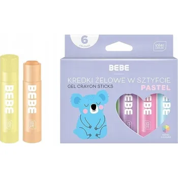 Pastelka Gelové Pastelky Interdruk 6 ks