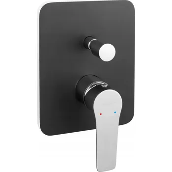 Vodovodní baterie Podomítková sprchová baterie Ferro Adore Black černá