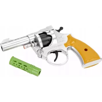 Dětská zbraň PISTOLE ZBRAŇ NA KAPSLÍKY BEZPEČNÁ PRO DĚTI