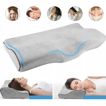 Polštář Ortopedický polštář z paměťové pěny, ergonomický