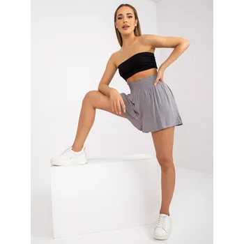 Dámské kraťasy Šortky D73761M62238KA šedá XS