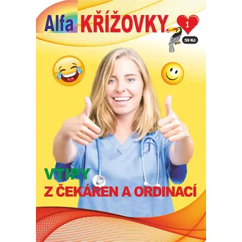 Kniha Křížovky 1/2026 - Vtipy z čekáren a ordinací