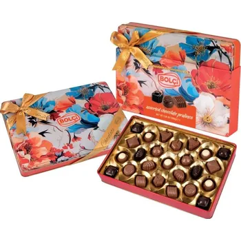 Čokoláda Bolci Rhapsody orange - mix pralinek s dárkovou taškou plech 250 g