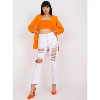 Dámské kalhoty Kalhoty EM SP jeans RD6863.24P bílá 34