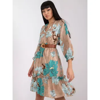 Dámské šaty Šaty LC SK 22K 3039.51P tmavě lila XL