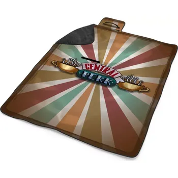 deka Sablio Plážová deka Seriál přátelé CENTRAL PERK Abstrakce: 200x140 cm