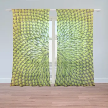 Záclona Sablio Záclony Detailní květ: 2 ks - 150x250 cm - Sablio