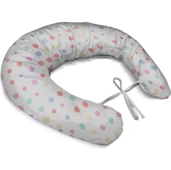 Kojící polštář Sablio Těhotenský polštář Různě barevné puntíky