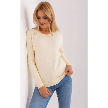 Dámský svetr Přepínač AT SW 232901.25X světle béžová jedna velikost