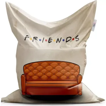 Sedací pytel Sablio Sedací vak Classic Seriál přátelé FRIENDS Gauč - 150x100 cm