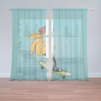 Záclona Sablio Záclony Skejťák: 2 ks - 150x250 cm - Sablio