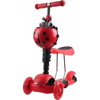 Koloběžka Tříkolová koloběžka Enero 1017679 červeno-černá