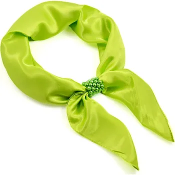 Šátek Magotex Šátek s bižuterií Letuška Light - jablkově zelený