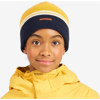 Čepice TRIBORD Dětská čepice na jachting Sailing 100 BÍLÁ|MODRÁ|ŽLUTÁ