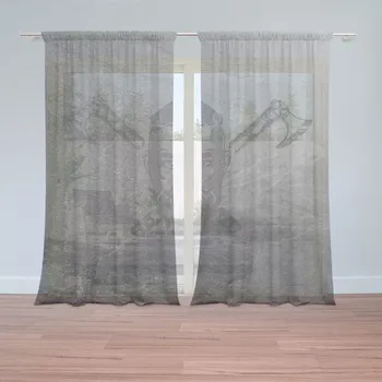 Záclona Sablio Záclony Vikingové Stone: 2ks 150x250cm