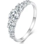 Elenys stříbrný prsten s moissanitem