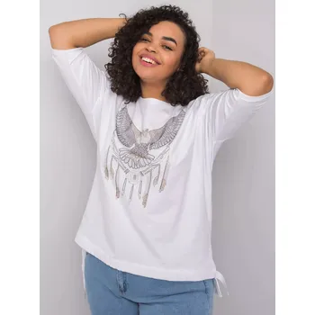 Dámská košile Halenka RV BZ 6247.06P bílá jedna velikost