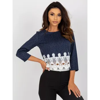 Dámská košile Halenka LK BZ 506428.90 tmavě modrá 38