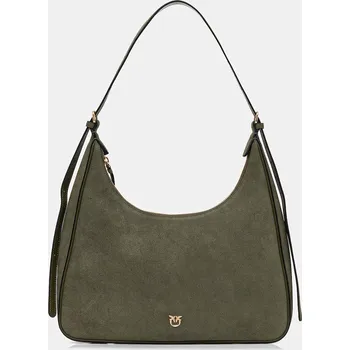 Kabelka Semišová kabelka Pinko 106167.A0F6 zelená 78X, vel. ONE SIZE