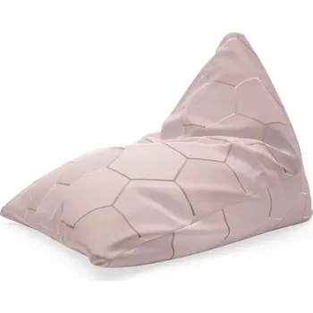 Sedací pytel Sablio Sedací vak Triangl Rose gold: 120 x 100 x 100 cm - Sablio