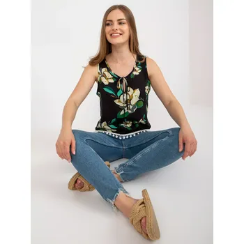 Dámská košile Halenka AT BZ 2202A.35 černá M/L