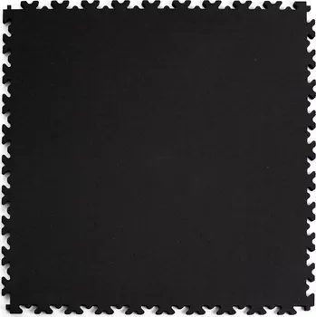 Dlažba Černá plastová PVC zátěžová dlažba Fortelock Industry ECO Premium 2020 (kůže) - 51 x 51 x , 77880200