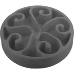 Zpomalovací miska Eat Slow šedá S