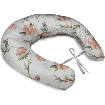 Kojící polštář Sablio Těhotenský polštář Malované květy