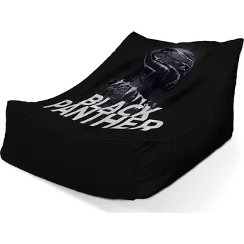 Sedací pytel Sablio Sedací vak Lounge BLACK PANTHER Scrape - 80 x 95 x 50 cm