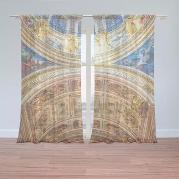 Záclona Sablio Záclony Chrám 2: 2 ks - 150x250 cm - Sablio
