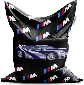 Sedací pytel Sedací vak Classic MPERFORMANCE sportovní auto - Sablio - 200x140 cm