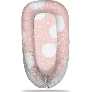 Hnízdečko pro miminko Sablio Hnízdečko pro miminko Bílé fleky