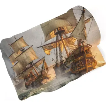 deka Sablio Deka Plachetnice ve vlnách - 150x120 cm