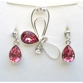 Souprava šperků Swarovski-Crystals Sada šperků Swarovski - Debia Rose