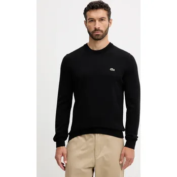Dámský svetr Bavlněný svetr Lacoste, S, černá, 99X