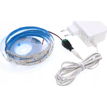 LED páska LED PÁSEK 300 BÍLÁ STUDENÁ Sada 5M + NAPÁJECÍ ZDROJ