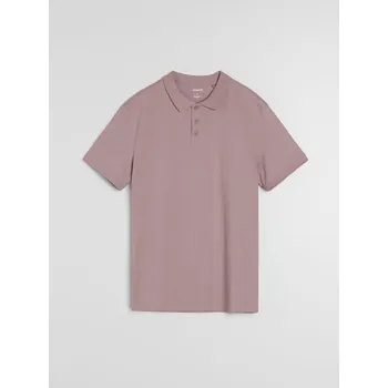 Pánské tričko Sinsay - Bavlněné polo tričko - pastelová růžová - 349HZ-03X - 349HZ-03X-XL