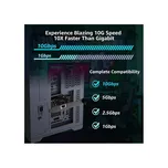 Síťová karta 10G PCIe, ethernetová karta YuanLey 10G Base-T s řadičem Marvell AQC113, síťová karta