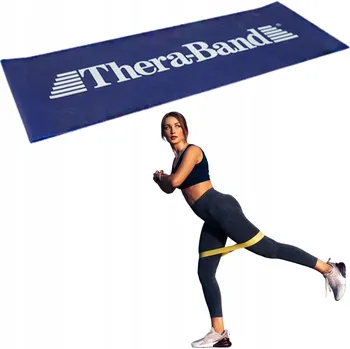 GUMA DO ĆWICZEŃ LOOP THERA BAND 7,6X20,5 CM MODR.