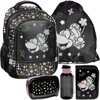 Školní batoh Školní batoh pro dívku, batoh 1-3 4-6 třídy Minnie Mouse Set