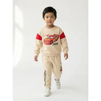 Sinsay - Tepláky jogger Cars - béžová - 486DU-02X - 486DU-02X-122