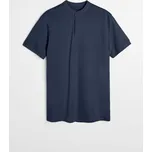 Sinsay - Bavlněné polo se stojáčkem - modrá - 350HZ-58X - 350HZ-58X-3XL