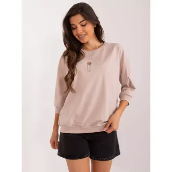 Dámská košile Halenka RV BZ 9582.03X béžová jedna velikost