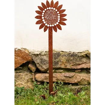 Zahradní dekorace Corgarden SLUNEČNICE 1052 Zahradní Dekorace 70 x 20 cm